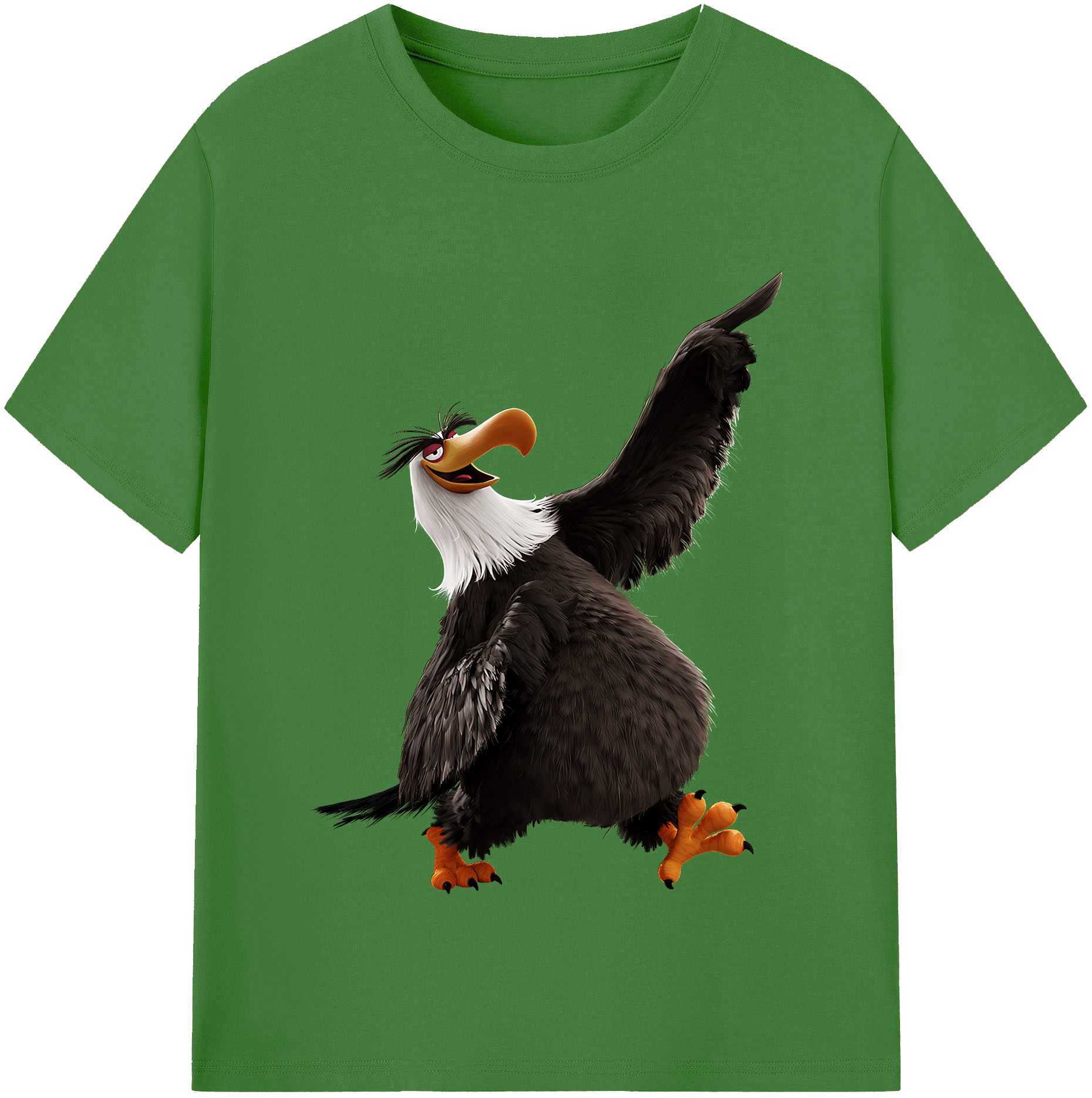 （画像用） Angry Birds アングリーバード レディースカジュアルプリントTシャツ（綿100％）